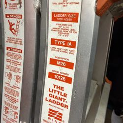 Little Giant Ladder - M26