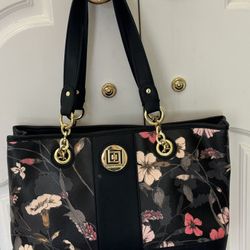 Liz Claiborne black Shoulder Purse