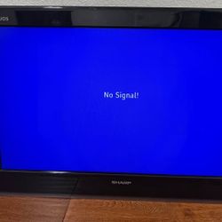 32 Inch Aquos Sharp Tv 