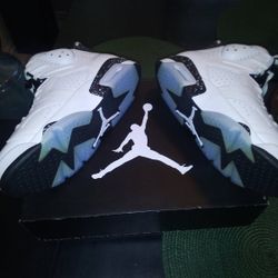 Jordan 6 Retro White And Black Oreos Size 11