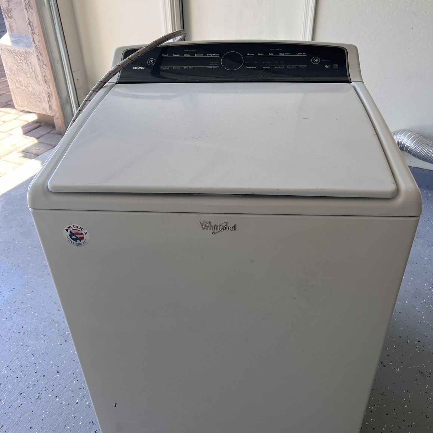 Whirlpool Electric  Washer And Dryer 