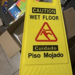 Caution Wet Floor Sign 