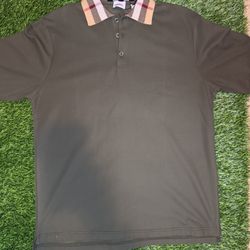 Burberry Green Polo 