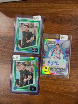 Mexico national team rookie Soccer football futbol cards Gilberto mora Brian Gutierrez