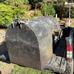 Two Steel Fuel Tanks & Manual Fuel Pump 