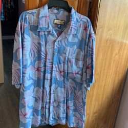 Men’s XL Havana Jack’s Cafe Hawaiian Shirt 