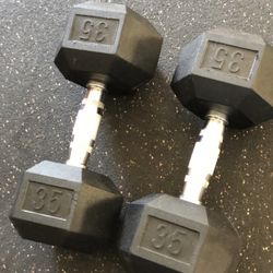 Dumbells Hex 35lbs