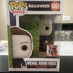 Funko Pop! Movies Halloween #1461 Michael Myers Behind Hedge Hot Topic Scare Fair 2023 Exclusive