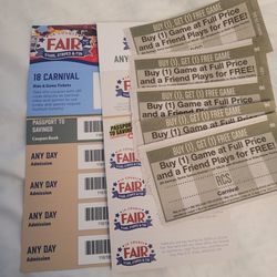 LA County Fair Admissions And 18 Carnival Tickets