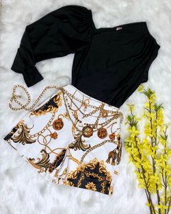Set Blusa Y Corto