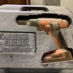 Black And Decker Battery Drill