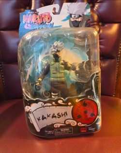 Naruto Shippuden Kakashi Hatake Figure Toynami Shonen Jump Sealed MOC
