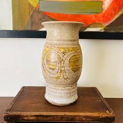 Mid Century Modern Vase Signed by Ojai Artist Bruce Tomkinson