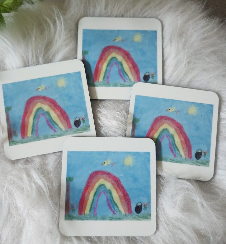 Rainbow Coasters