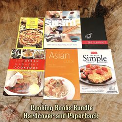 Cooking Books Lot Of 7 Unique Recipe Books