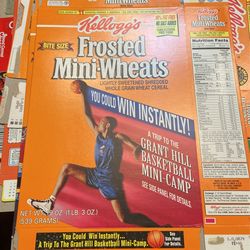 Grant Hill Mini Wheats Boxes