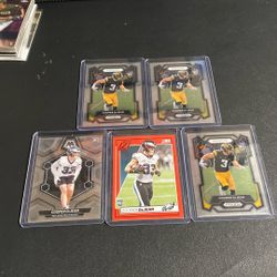 Cooper DeJean Rookie Football Card Lot (5)