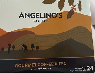 FREE - Angelino’s coffee - 20 Keurig pods