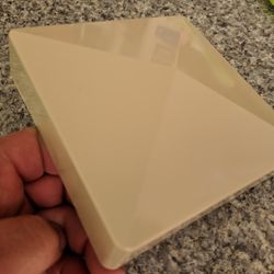 Tan Vinyl Fence Post Cap


