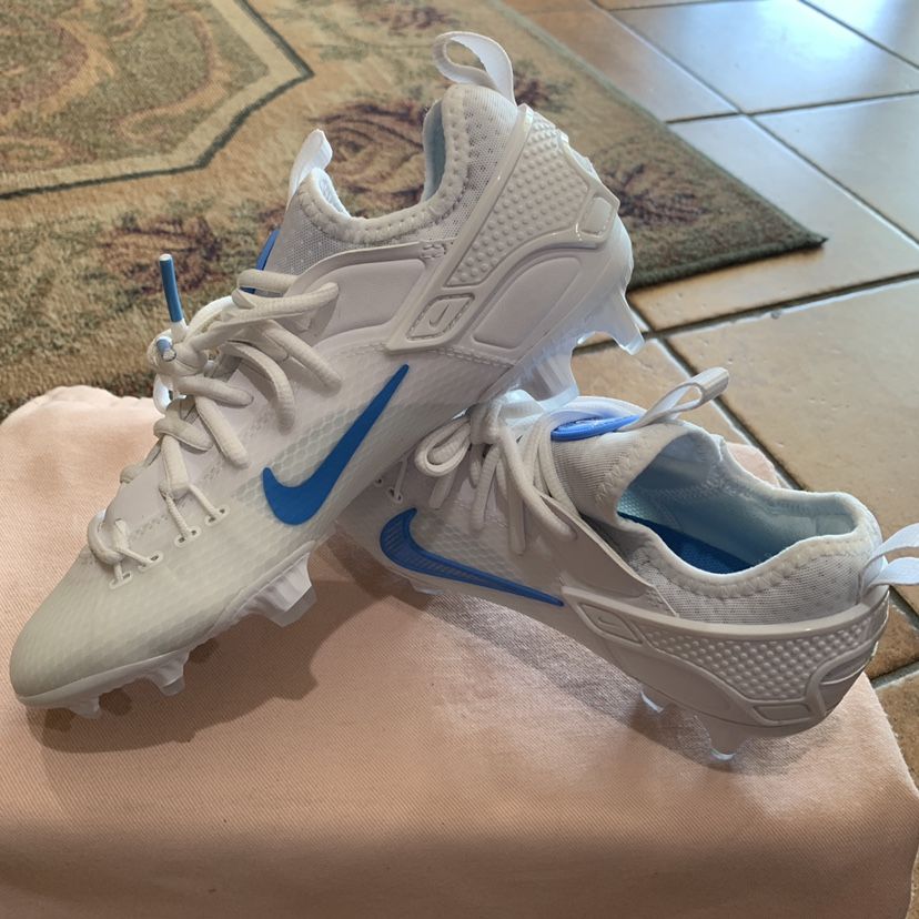 Nike Huarache Elite Low Lax SE Grey Lacrosse Cleats (Size: