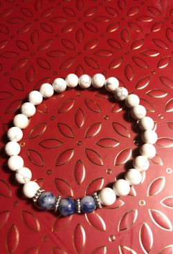 White turquoise bracelet