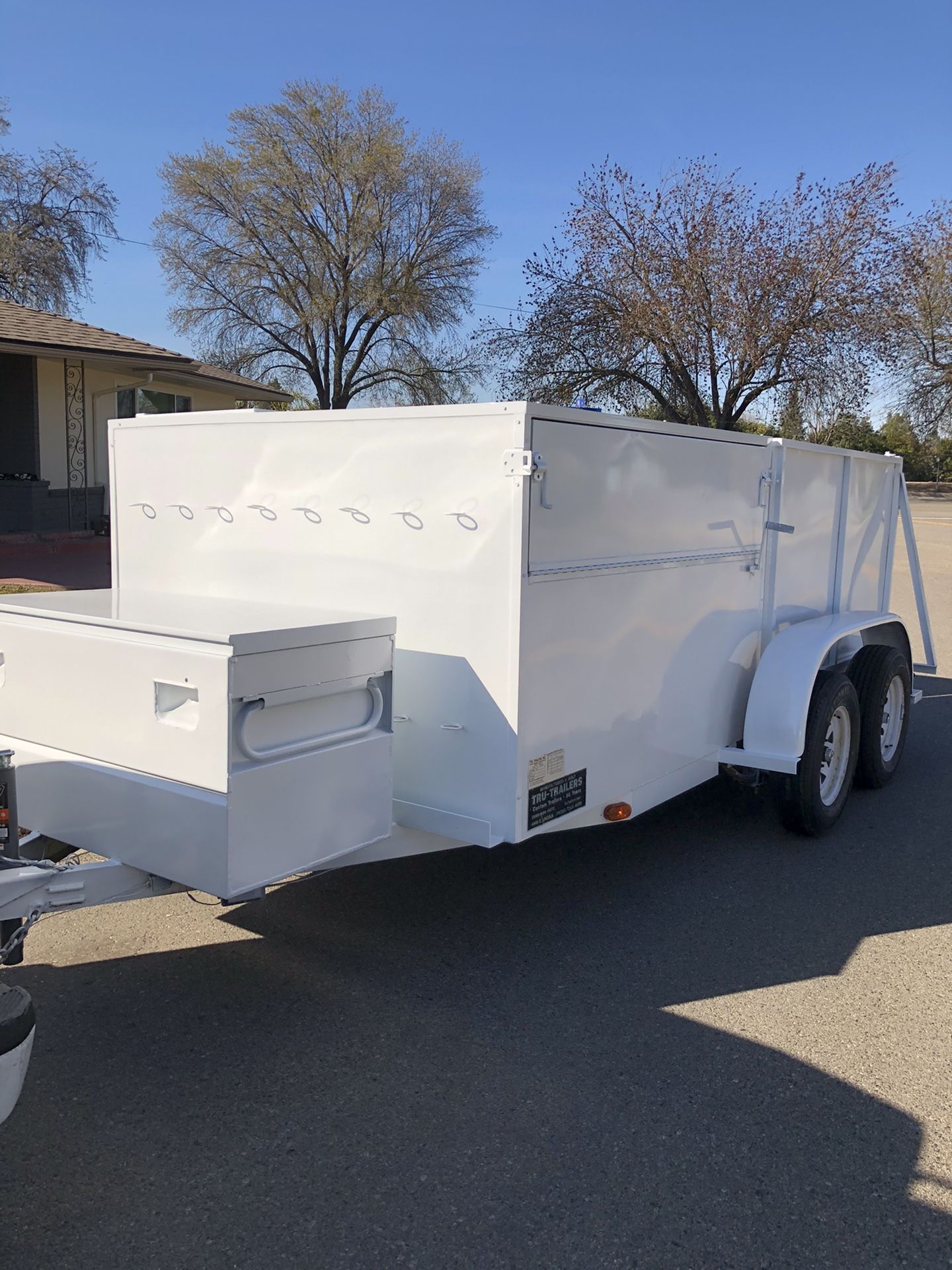 Landscape trailer