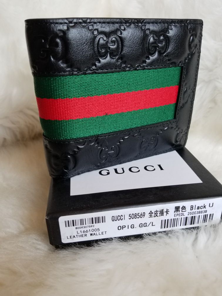 Gucci men leather wallet for Sale in City of Industry, CA - OfferUp