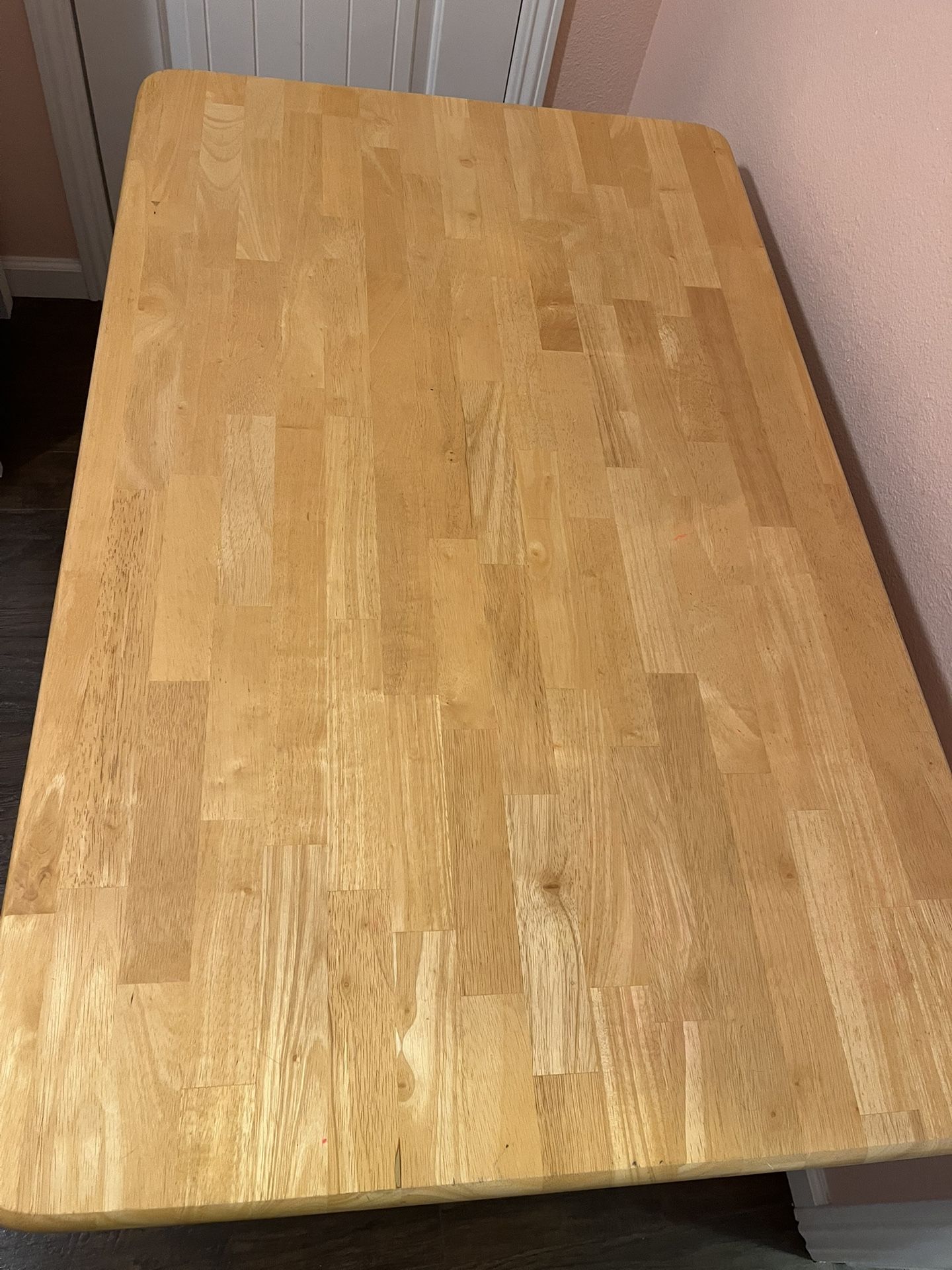 Wood Dining Table w/ 3 chairs