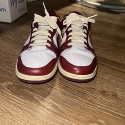 Nike Dunk Low Vintage Red (women’s)