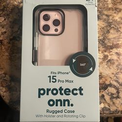 Iphone Pro Max 15 Protect onn rugged case