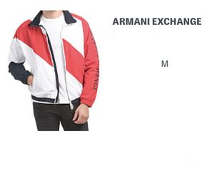 ARMANI EXCHANGE Windbreaker With Brand Side Taping