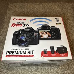 Canon EOS Rebel T6 Camera