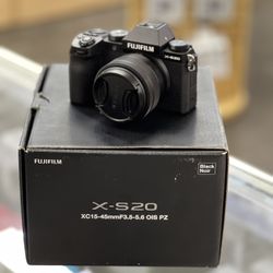 Fujifilm Xs20 Camera With 15-45mm Lens 
