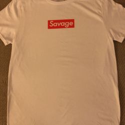 Savage Box Logo Tshirt (M)