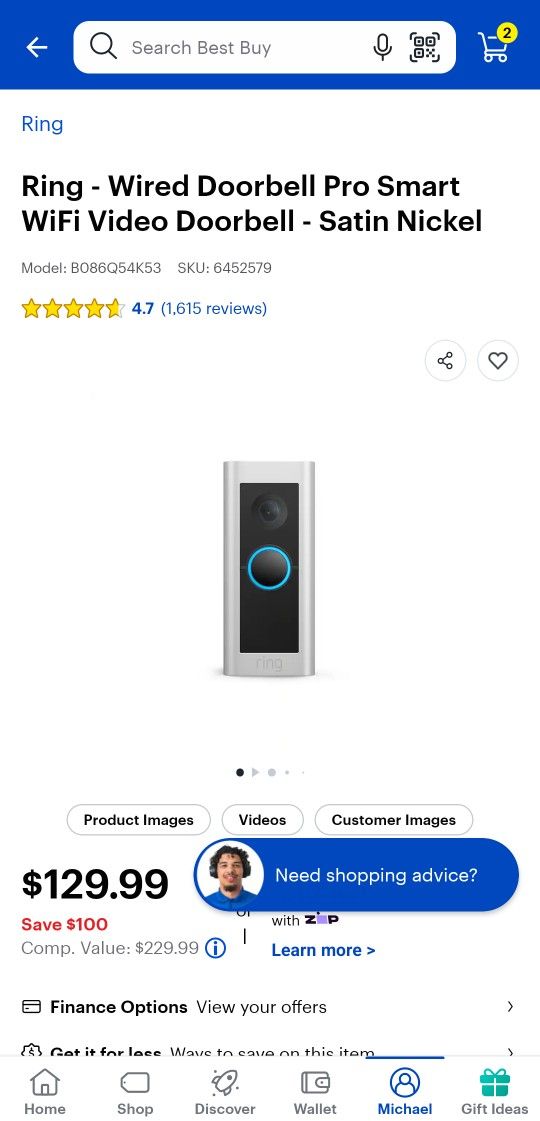 Ring Doorbell Pro