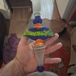 Makers Mark Handpainted Candel.holder