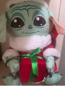 Baby Yoda Holiday Greeter