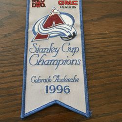 Avs 1996 Championship Mini Banner 