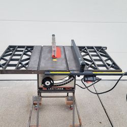 10in Craftsman tablesaw