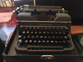 Antique Portable Manual Typewriter