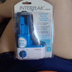 Interplak Compact Water Flossing System 