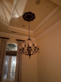 Tuscan/Mediterranean Chandelier