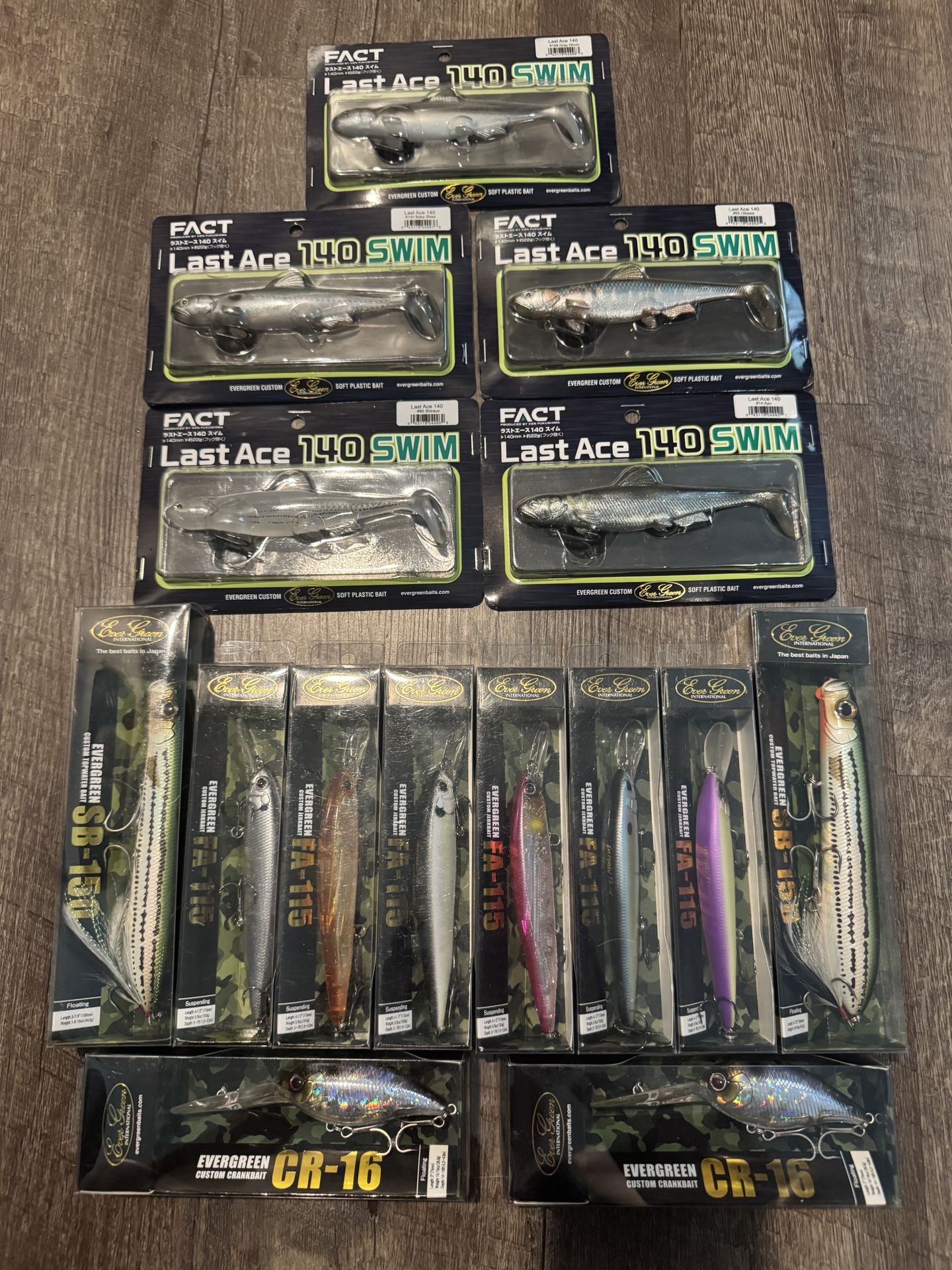 Great Bundle Of Evergreen Bass Fishing Lures