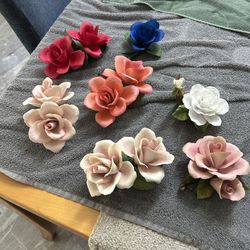 Capidemonte Porcelain Rose Collection