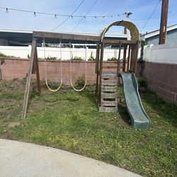 Kids Swing Set With Slide must go asap!!!
