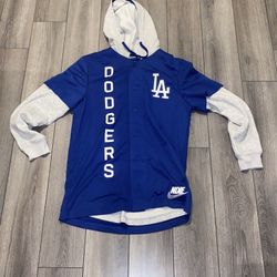 LA Dodgers Nike Jersey Hoodie  Size Small Size Worn Once ( Retailed For 150)