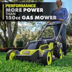 40V HP Brushless 20 in. Cordless Battery Walk Behind Push Mower with 6.0 Ah Battery and Charger:$180