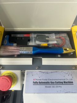 Hunan Kukai Electromechanical SEC-E9 Pro Fully Automatic Key Cutting Machine