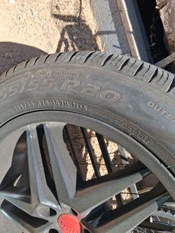 20" tires and rims