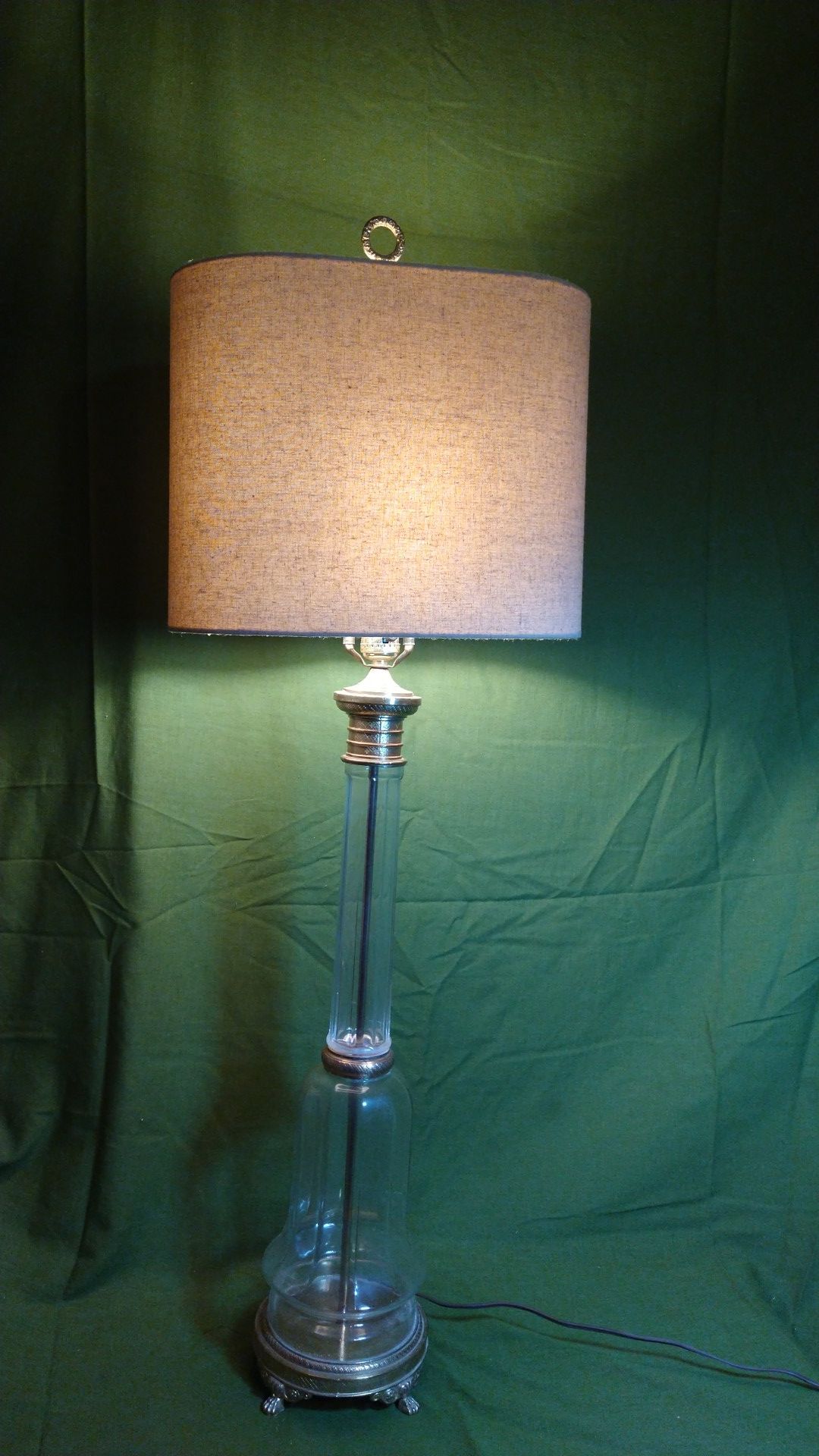 Vintage Glass Lamp 